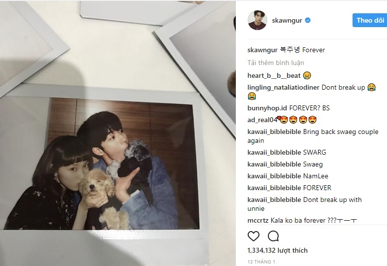 Bằng chứng Nam Joo Hyuk và Lee Sung Kyung vẫn là bạn tốt sau chia tay