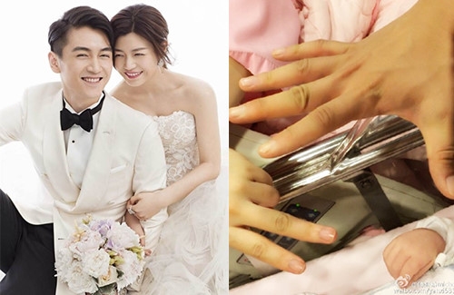 Bức ảnh hạnh phúc được cặp đôi chia sẻ.