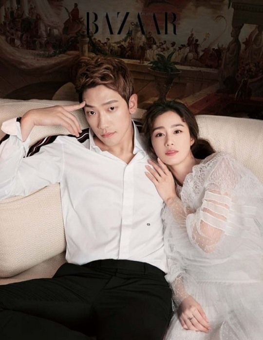 Bà bầu 7 tháng Kim Tae Hee tung tăng du lịch nước ngoài cùng chồng