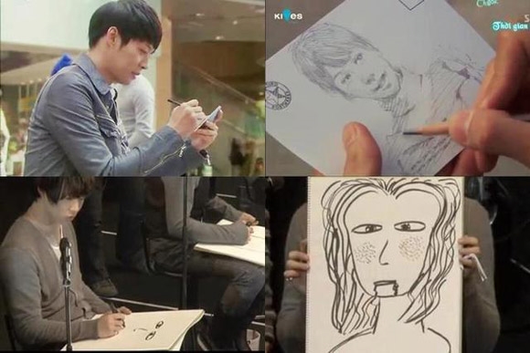Hoá ra Yoo Chun cũng giống như những thành viên cũ của mình, sở hữu tài vẽ tranh "đầy nghệ thuật"!!!