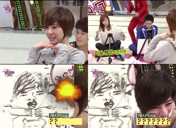 Bức tranh Jessica vẽ Sunny (SNSD)