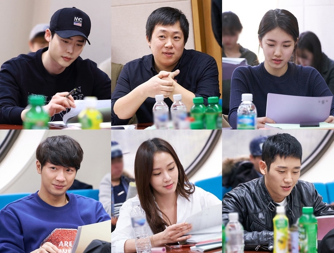 Suzy trẻ trung với tóc ngắn, “dễ dãi” để Lee Jong Suk tựa vai ngủ