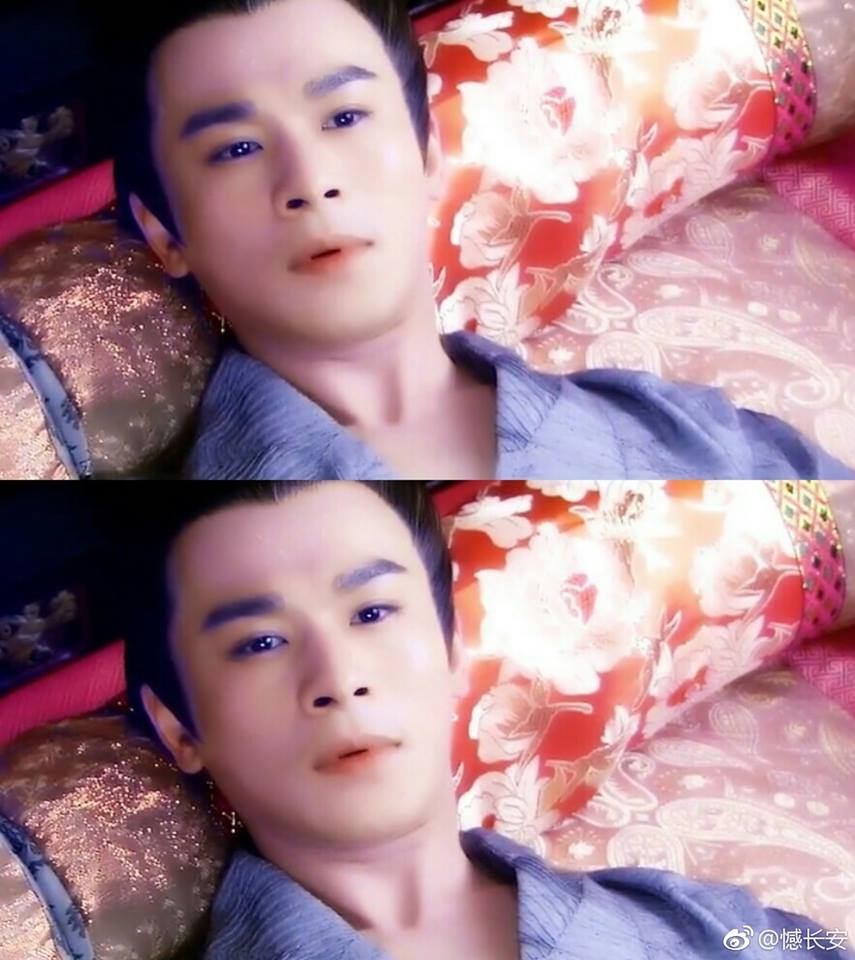 Mỹ nam Hoa ngữ đến lúc ngủ cũng đẹp lung linh thế này thì fan chết mất