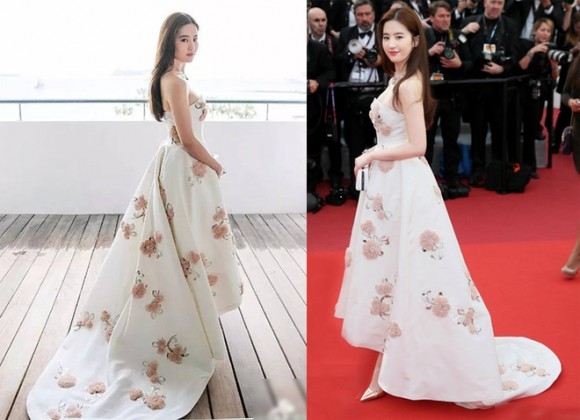 Muôn vẻ lộng lẫy của mỹ nhân Hoa ngữ khi diện đầm dạ hội