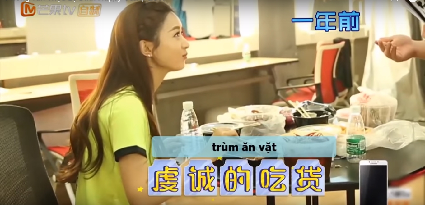 Mỹ nhân Hoa ngữ đẹp thì đẹp chứ ăn thì vẫn 'bất chấp hình tượng'