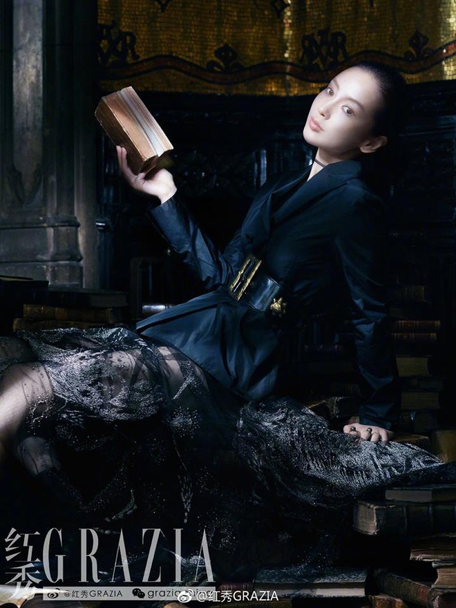 AngelaBaby đầy bí ẩn trong bộ ảnh thực hiện cho tạp chí Grazia.