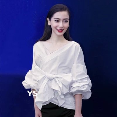 AngelaBaby diện sơ mi trắng: Hình tượng ngự tỷ 'chuẩn chỉnh' là đây!