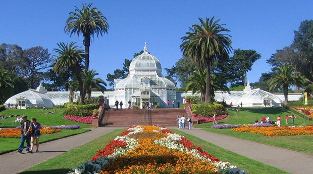 Golden Gate Park - địa điểm chụp ảnh cưới đầu tiên của cặp đôi
