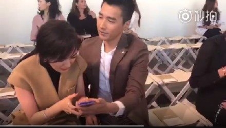 Dương Mịch vui đến cười tít mắt khi tái ngộ Triêu Hựu Đình
