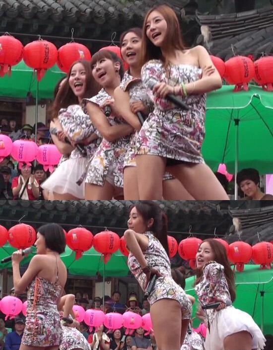 Girlgroup tân binh LAY-T nhanh chóng được khán giả chú ý khi những hình ảnh này của họ được lan truyền trên mạng.