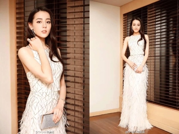 Say đắm trước vẻ đẹp nữ thần khi mỹ nhân Hoa ngữ diện đầm trắng