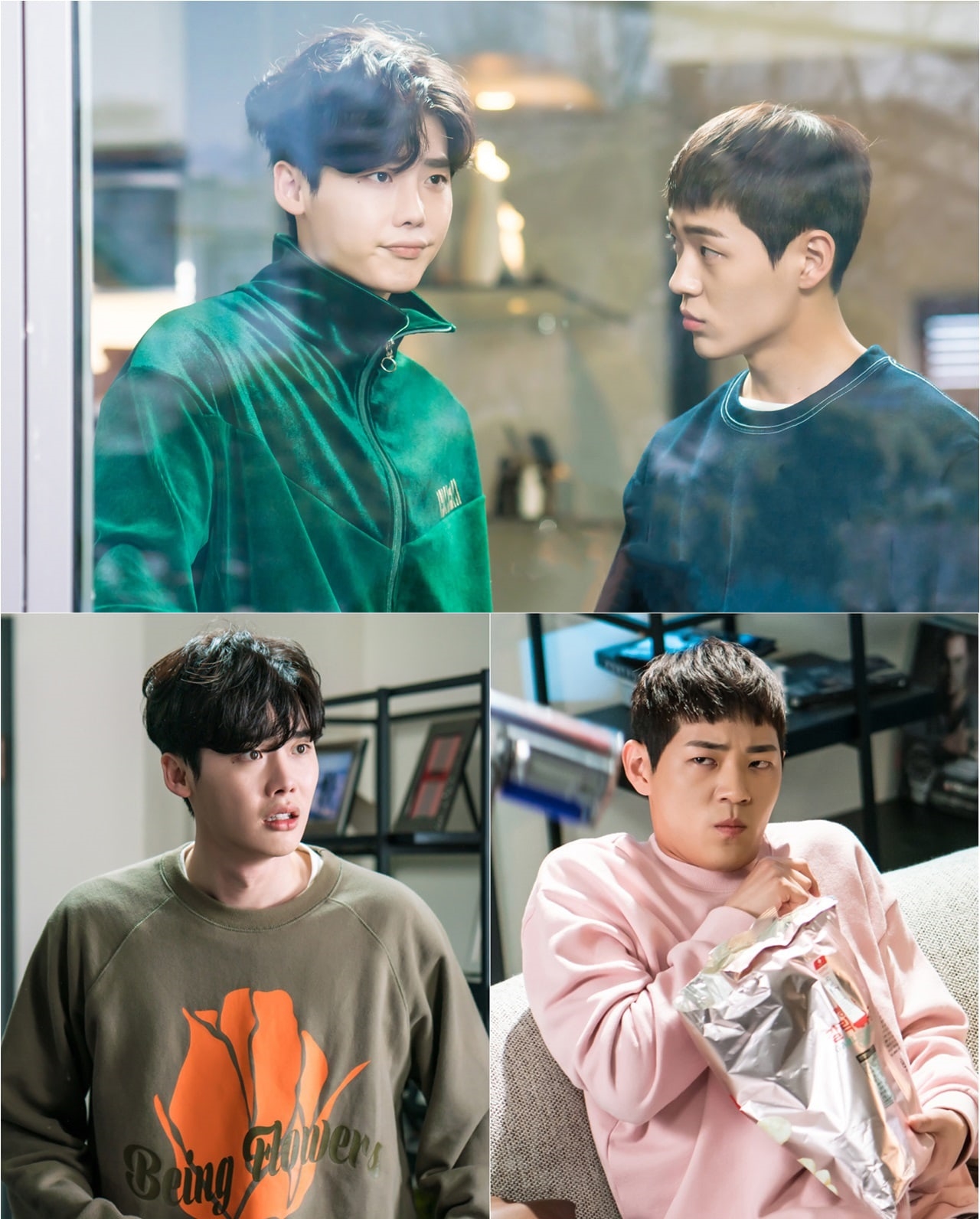 Đúng là Lee Jong Suk, dù đóng với nam hay nữ chemistry đều bùng nổ