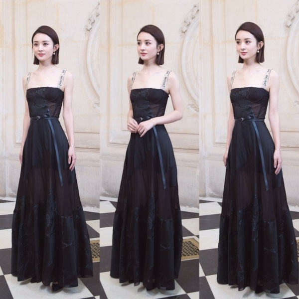Triệu Lệ Dĩnh hóa nữ hoàng sang chảnh trong tuần lễ thời trang Paris.