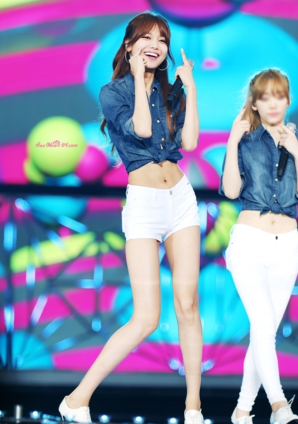 Những mỹ nhân sở hữu đôi chân 'tỉ lệ vàng' đẹp nhất Kpop