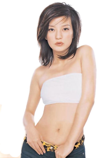 Bộ ảnh bikini của Triệu Vy thuở mới vào nghề