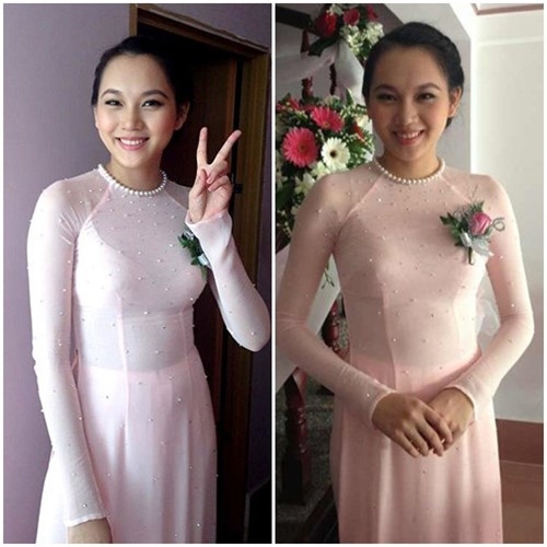 Mỹ nhân Việt và muôn kiểu áo dài rực rỡ trong ngày cưới