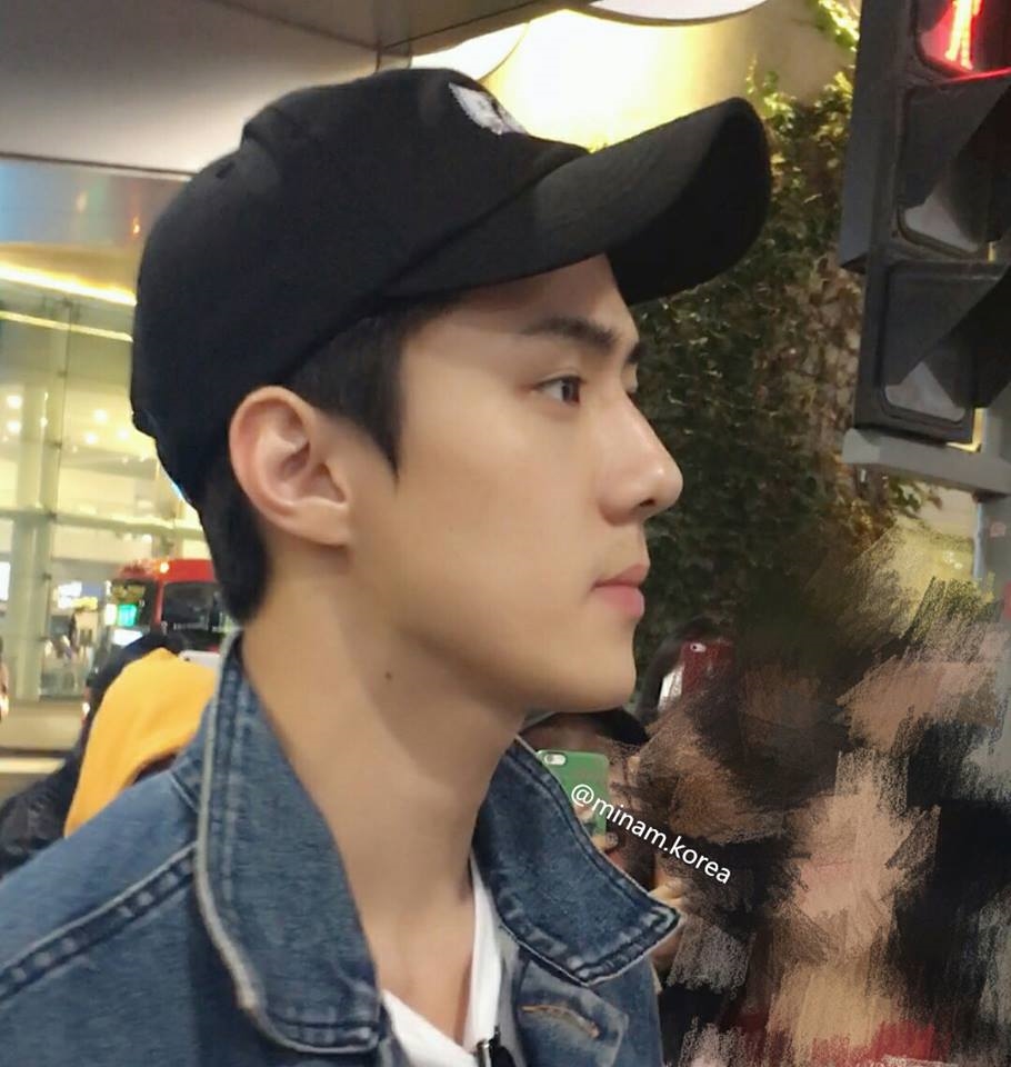 Ảnh chụp vội mỹ nam gây sốt MXH tưởng là ai hóa ra là Sehun nhà EXO