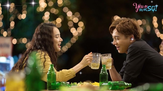Do ngôn từ và vẻ ngoài nhí nhố mà đôi khi cần nghiêm túc nhưng Ngô Kiến Huy lại chưa thực sự diễn trọn vẹn được.
