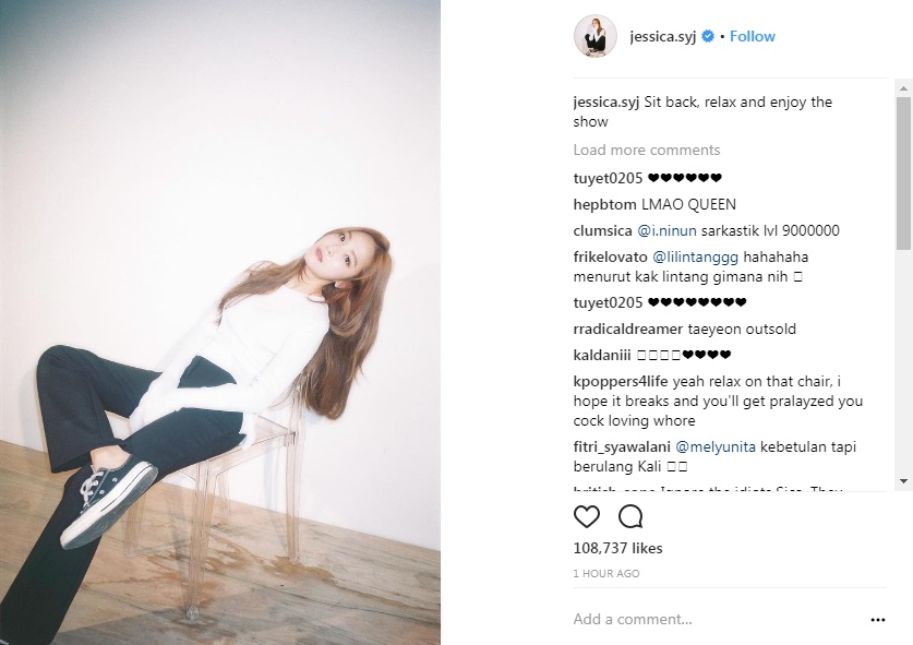 Jessica mỉa mai chuyện SNSD tan rã khi đăng ảnh với ẩn ý?