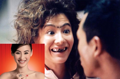 Những lần hóa già nua, xấu xí đáng nhớ của mỹ nhân Hoa Ngữ