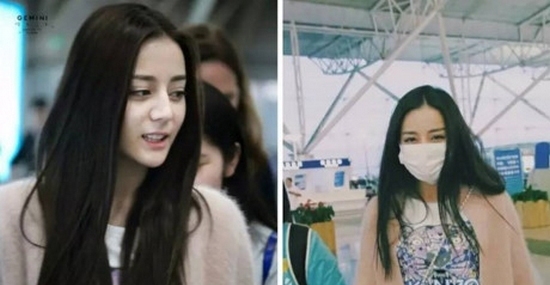 Địch Lệ Nhiệt Ba đẹp là thế nhưng đến lúc bị soi mặt mộc thì sao?
