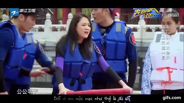 Mỹ nhân Hoa Ngữ rũ bỏ hình tượng khi tham gia game show