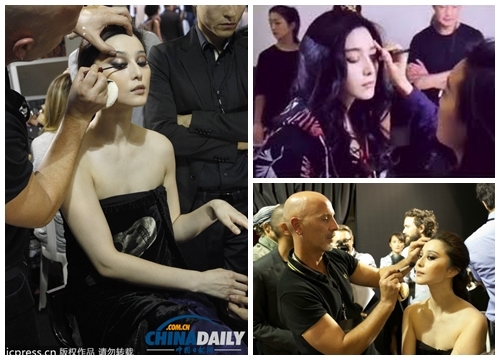 Make up, công đoạn không thể thiếu của các ngôi sao Hoa Ngữ