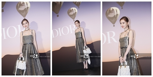 Triệu Lệ Dĩnh và Angela Baby đọ sắc tại sự kiện của DIOR
