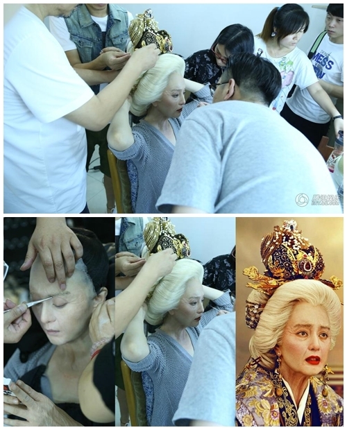Make up, công đoạn không thể thiếu của các ngôi sao Hoa Ngữ