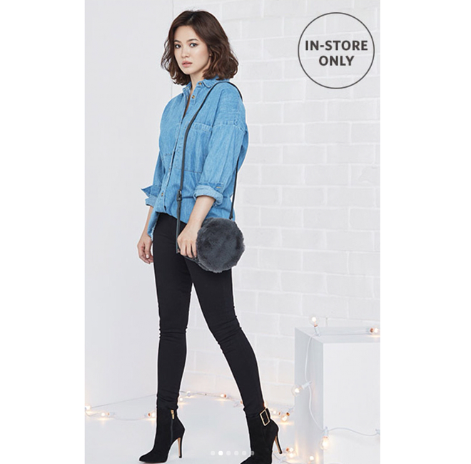 Thân hình tròn trịa của Song Hye Kyo lại dấy lên nghi án bầu bí