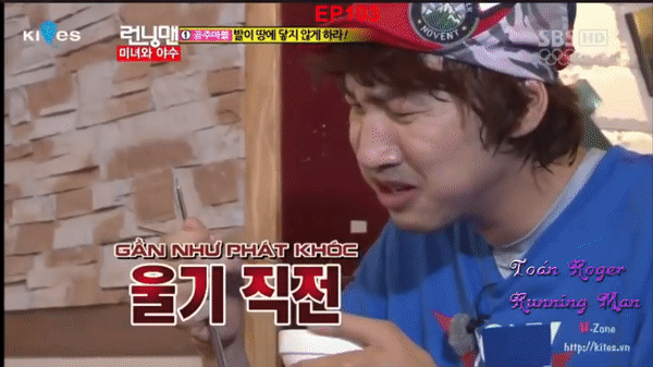 1001 biểu cảm của các thành viên Running Man khi bị thử thách với đồ ăn