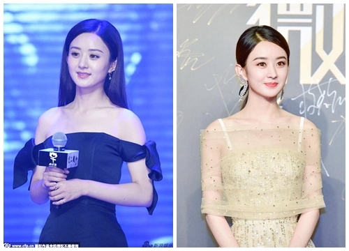 Mỹ nhân Hoa Ngữ hững hờ khoe vai trần gợi cảm trong mẫu áo váy trễ vai