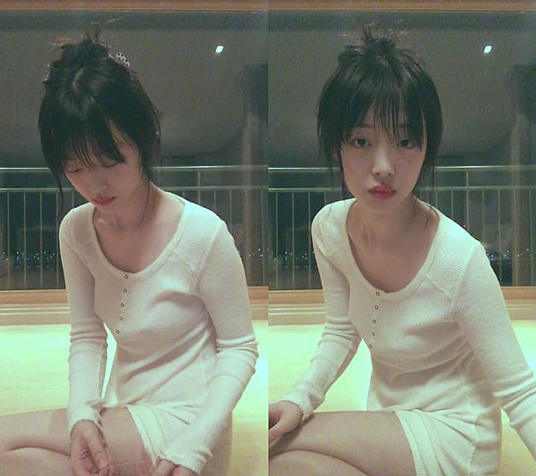 Sulli xinh hết nấc với tóc mới, người xem lại nhìn vào điểm bất thường