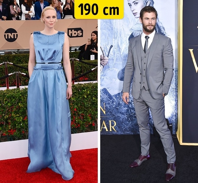 Chiều cao thật của những ngôi sao nổi tiếng Hollywood