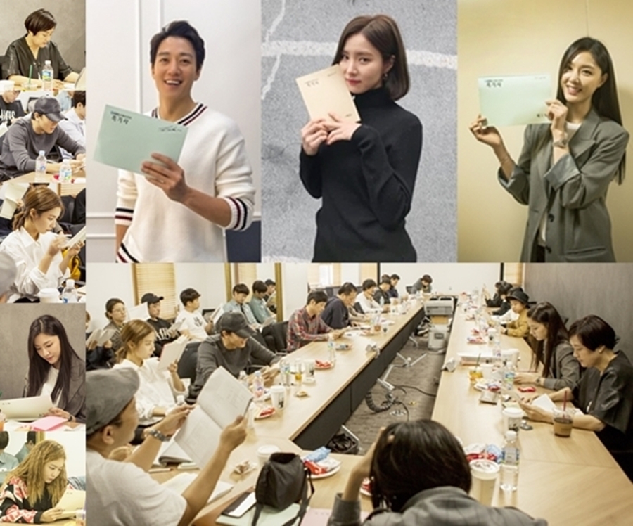 'Black Knight' của Kim Rae Won và Shin Se Kyung tung hình đọc kịch bản