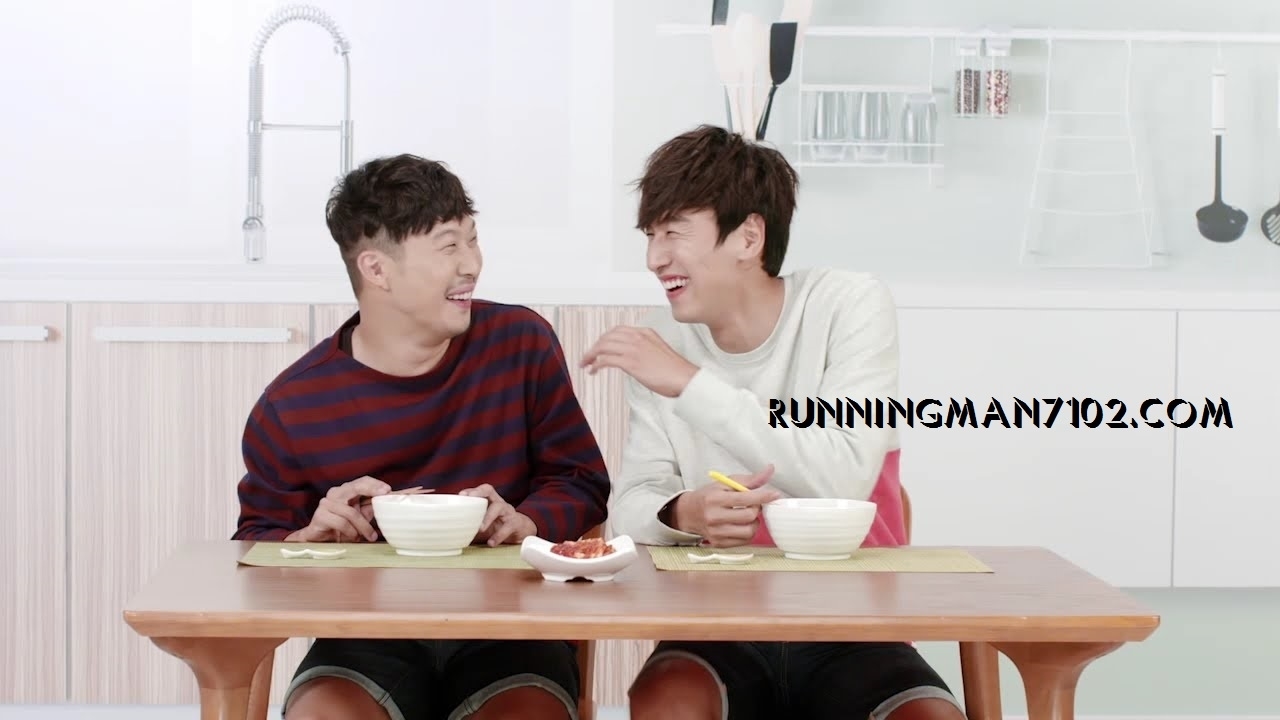 Hươu cao cổ Lee Kwang Soo và HaHa xuất hiện cực điển trai