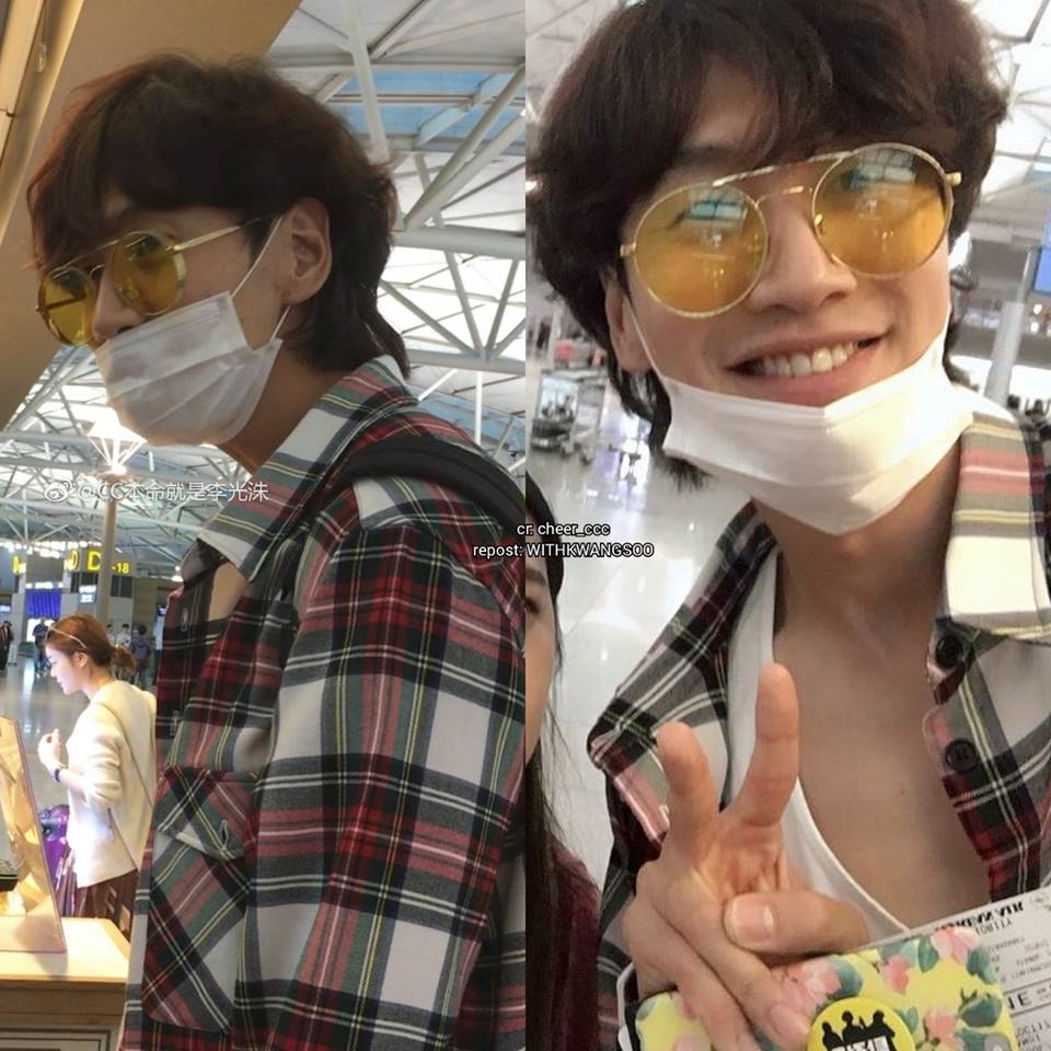 Hươu cao cổ Lee Kwang Soo và HaHa xuất hiện cực điển trai