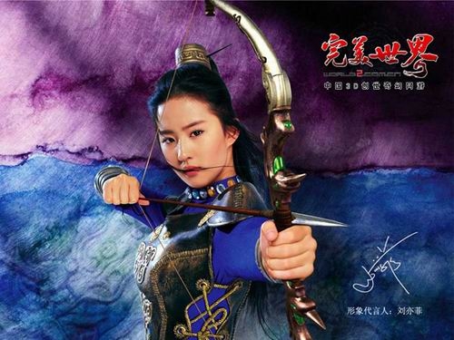 Mỹ nhân Hoa Ngữ đẹp xuất thần trong bộ áo giáp chiến