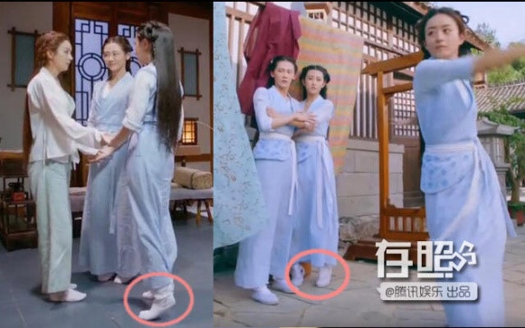Chiêu độn chiều cao trong phim cổ trang