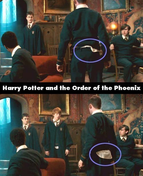 Chết cười với những hạt sạn trong Harry Potter