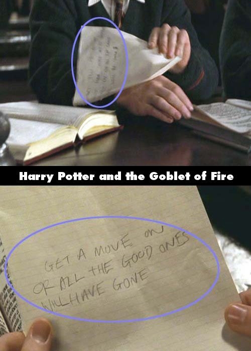 Chết cười với những hạt sạn trong Harry Potter