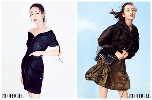 Địch Lệ Nhiệt Ba dĩnh lỗi photoshop quá đà trên L'OFFICIEL