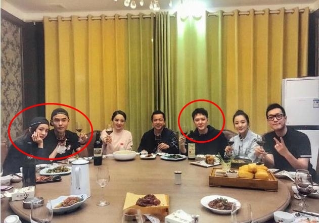 Dương Mịch bỏ bê Phùng Thiệu Phong trên bàn tiệc vì Nguyễn Kinh Thiên