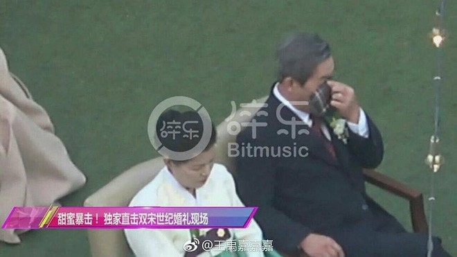 Chương Tử Di bị nghi vấn quay lén trong đám cưới couple Song - Song