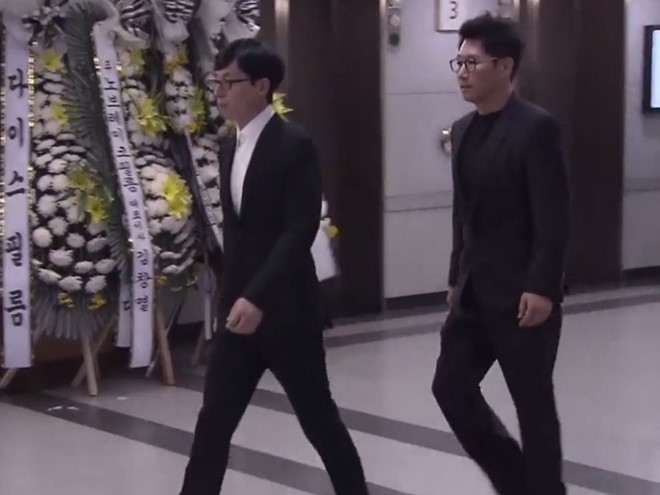 Sao Hàn đau buồn đến dự đám tang nam tài tử Kim Joo Hyuk