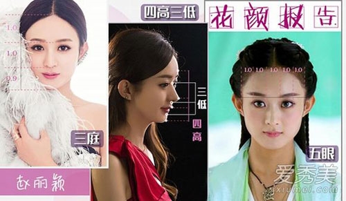 Sao Hoa ngữ bị chê vì khuôn mặt không chuẩn “tỉ lệ vàng”