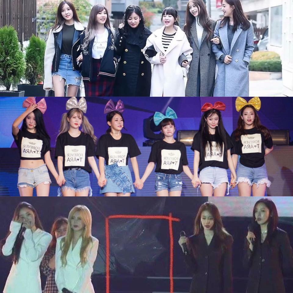 Fan rơi nước mắt khi T-ara chừa chỗ trên sân khấu cho Boram và Soyeon