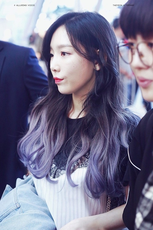 Đọ sắc những nữ idol Kpop nhuộm tóc tím