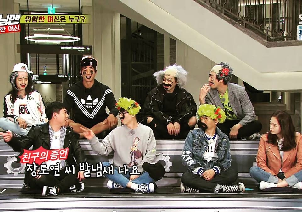 “Cười rớt hàm” với những màn hoá trang cực lầy của Running Man