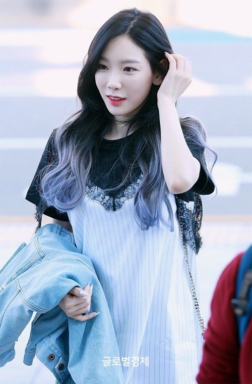 Đọ sắc những nữ idol Kpop nhuộm tóc tím